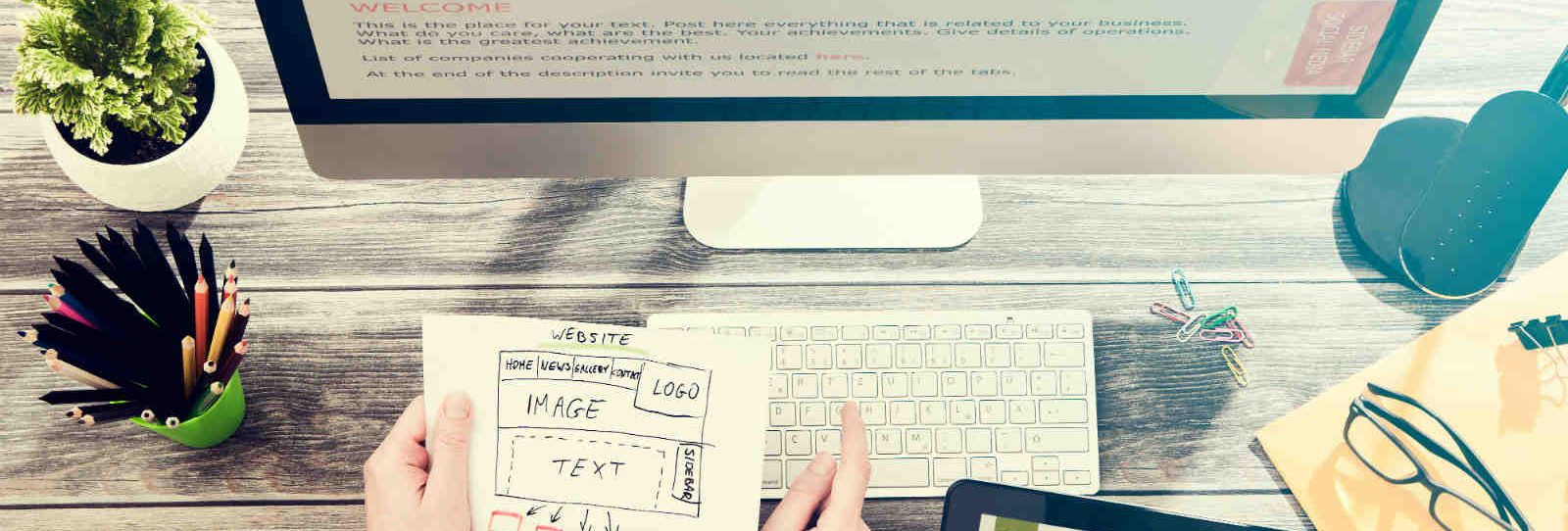 Website content creation
